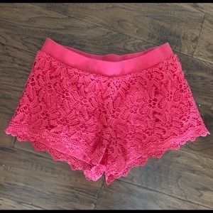 Lily Pulitzer lace shorts